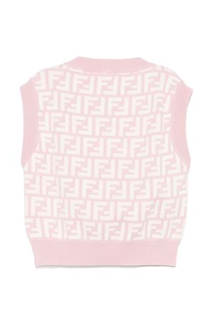 Top in cotone FENDI KIDS | JFG200AQUHF1R4T